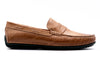 Bermuda Saddle Leather Penny Loafers - Saddle Tan