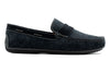 Bermuda Nubuck Penny Loafer - Navy
