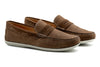 Bermuda Nubuck Penny Loafer - Bark