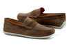 Bermuda Nubuck Penny Loafer - Bark