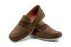 Bermuda Nubuck Penny Loafer - Bark