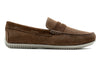 Bermuda Nubuck Penny Loafer - Bark