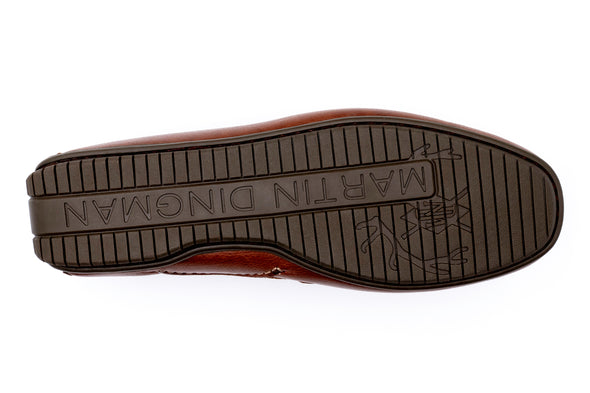 Bermuda Glove Leather Braided Bit Loafers - Havana
