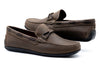 Bermuda Nubuck Braided Bit Loafers - Dark Olive