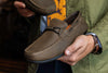Bermuda Nubuck Braided Bit Loafers - Dark Olive