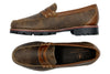 Jackson Suede Penny Loafer - Old Wood