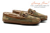 Cozy Country Suede Horse Bit Slipper - Camo