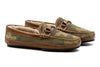 Cozy Country Suede Horse Bit Slipper - Camo