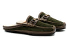 Cozy Country Suede Horse Bit Slide - Moss