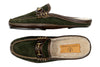 Cozy Country Suede Horse Bit Slide - Moss