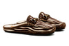 Cozy Country Hair-On Leather Horse Bit Slide - Zebra
