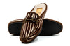 Cozy Country Hair-On Leather Horse Bit Slide - Zebra