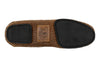 Cozy Country Bison Leather Bow Tie Slipper - Burnt Pecan