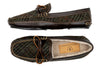 Cozy Country Harris Tweed Bow Tie Slipper - Scottish Moss