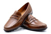 Bill Water Buffalo Penny Loafers - Burnt Cedar