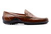Bill Water Buffalo Penny Loafers - Burnt Cedar