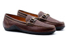 Bill Royal Bullhide Horse Bit Loafers - Old Brown