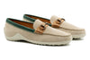 Bill Suede Horse Bit Loafers - Sand
