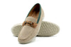 Bill Suede Horse Bit Loafers - Sand