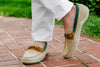 Bill Suede Horse Bit Loafers - Sand