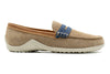Bill Suede Penny Loafer - Hazelnut