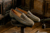 Bill Suede Penny Loafers - Old Clay