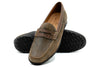 Bill Suede Penny Loafers - Old Clay