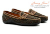 Bill Harris Tweed Penny Loafer - Scottish Moss