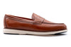 Countryaire Saddle Leather Penny Loafers - Whiskey