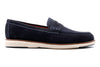 Countryaire Suede Penny Loafers - Marine