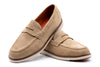 Countryaire Suede Penny Loafers - Khaki
