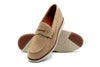 CountryAire Suede Penny Loafers - Khaki