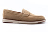 Countryaire Suede Penny Loafers - Khaki
