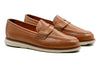 CountryAire Saddle Leather Penny Loafers - Saddle