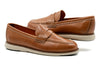 CountryAire Saddle Leather Penny Loafers - Saddle