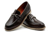 CountryAire Pebble Grain Leather Horse Bit - Walnut