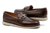 CountryAire Pebble Grain Leather Horse Bit - Oak