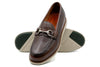 CountryAire Pebble Grain Leather Horse Bit - Oak
