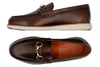 CountryAire Pebble Grain Leather Horse Bit - Oak