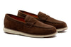 CountryAire Suede Penny Loafer - Briar Brown
