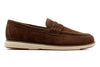 CountryAire Suede Penny Loafer - Briar Brown