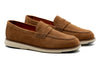 CountryAire Suede Penny Loafer - French Roast