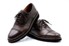Charleston Pebble Grain Cap Toe - Walnut