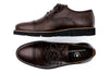 Charleston Pebble Grain Cap Toe - Walnut