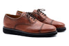 Charleston Pebble Grain Cap Toe - Oak