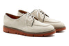 Charleston Nubuck Blucher - Bone