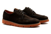 Charleston Nubuck Blucher - Walnut