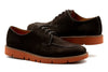 Charleston Nubuck Blucher - Walnut