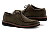 Walter Suede English Roll Moc - Dark Olive