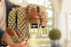 Newport Woven Italian Rayon Elastic Belt - Pina Colada Multi